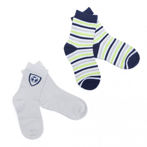 Серый комплект: носки, 2 пары для мальчика PlayToday 140024, вид 1