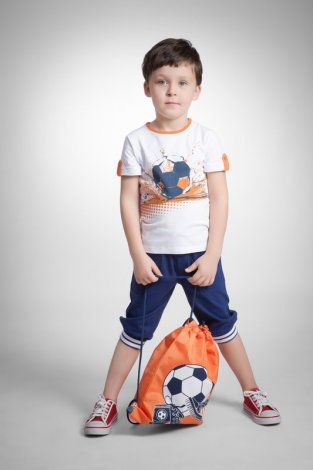 Оранжевая сумка для мальчика PlayToday 140025, вид 3