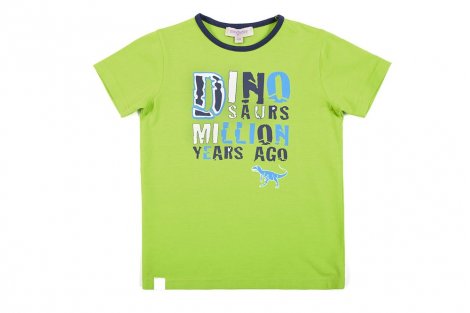 Салатовая футболка для мальчика PlayToday 141020, вид 1
