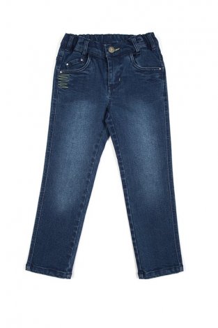 Синие брюки для мальчика PlayToday 141029, вид 1