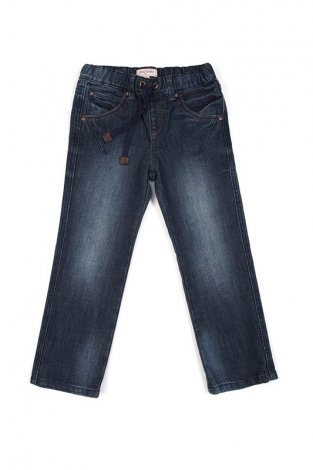 Синие джинсы для мальчика PlayToday 141054, вид 1