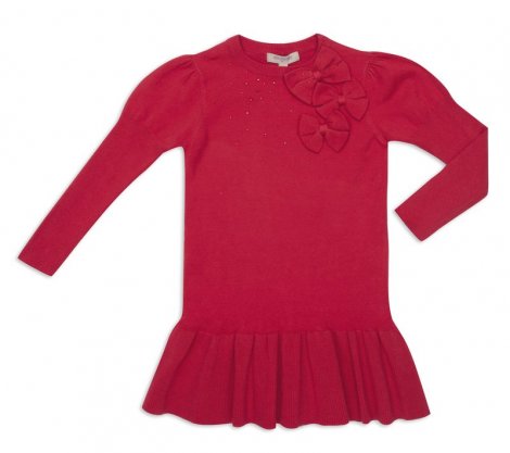 Красное платье для девочки PlayToday 142017, вид 1