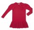 Красное платье для девочки PlayToday 142017, вид 1 превью