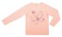 Розовая футболка с длинным рукавом для девочки PlayToday 142021, вид 1 превью