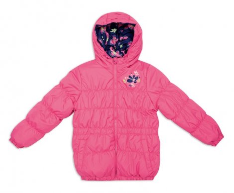 Розовая куртка для девочки PlayToday 142040, вид 1