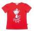 Красная футболка для девочки PlayToday 142090, вид 1 превью