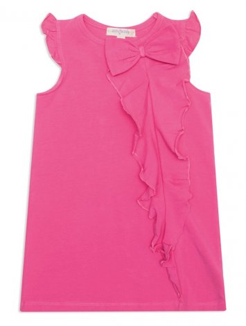 Розовое платье для девочки PlayToday 142094, вид 1