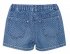 Синие шорты джинсовые для девочки PlayToday 142118, вид 2 превью