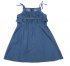 Синий сарафан джинсовый для девочки PlayToday 142136, вид 1 превью