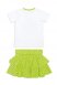 Белый комплект: футболка, юбка для девочки PlayToday 142143, вид 2 превью