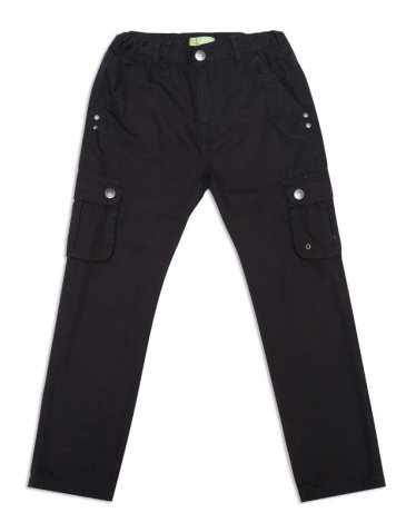 Черные брюки для мальчика S'COOL 143017, вид 1