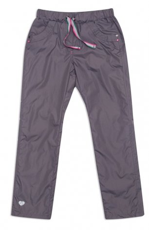 Темно-серые брюки для девочки S'COOL 144002, вид 1