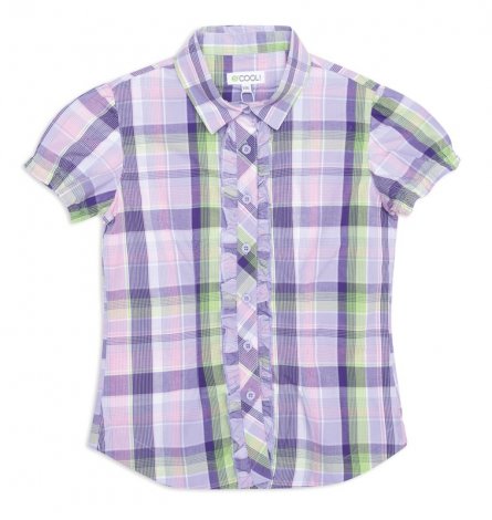Фиолетовая блузка для девочки S'COOL 144035, вид 1