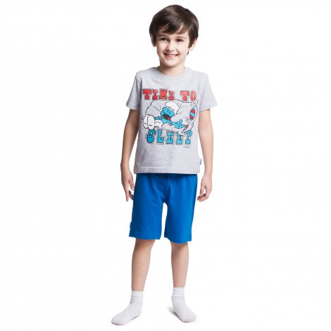 Разноцветный комплект: футболка, шорты для мальчика PlayToday 145031, вид 3