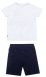 Белый комплект: футболка, шорты для мальчика PlayToday 145036, вид 2 превью