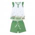 Белая пижама: туника, шорты для девочки PlayToday 146004, вид 1 превью