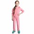 Розовый комплект: толстовка, брюки для девочки PlayToday 146018, вид 6 превью
