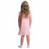 Розовый ночная сорочка для девочки PlayToday 146031, вид 4 превью