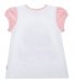 Белая пижама: футболка, шорты для девочки PlayToday 146032, вид 3 превью