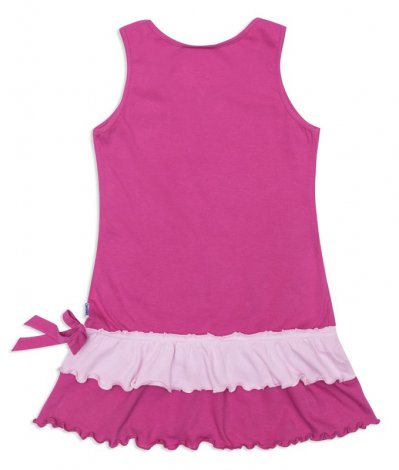 Розовое платье для девочки PlayToday 146033, вид 2