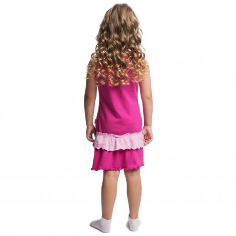 Розовое платье для девочки PlayToday 146033, вид 4