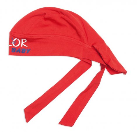 Красная шапочка-бандана для мальчика PlayToday Baby 147065, вид 1