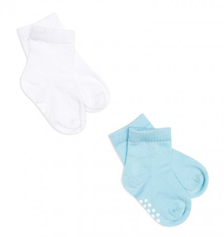 Белый комплект: носки, 2 пары для мальчика PlayToday Baby 147088, вид 1