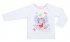 Белая футболка с длинными рукавами для девочки PlayToday Baby 148016, вид 1 превью