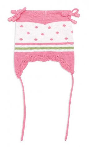 Розовая шапка для девочки PlayToday Baby 148030, вид 1