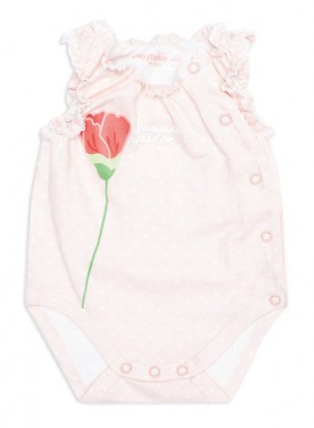 Розовые боди для девочки PlayToday Baby 148066, вид 1