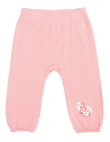 Розовые брюки для девочки PlayToday Baby 148070, вид 1