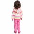 Розовый кардиган для девочки PlayToday Baby 148073, вид 4 превью