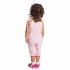 Розовый полукомбинезон для девочки PlayToday Baby 148079, вид 4 превью