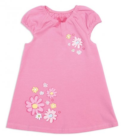 Розовое платье для девочки PlayToday Baby 148081, вид 1