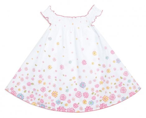 Белое платье для девочки PlayToday Baby 148082, вид 1
