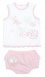 Розовый комплект: майка, трусы для девочки PlayToday Baby 148089, вид 1 превью