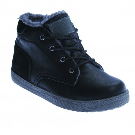 Черные ботинки для мальчика PlayToday 161205, вид 1