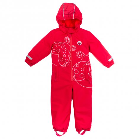 Красный комбинезон для девочки PlayToday Baby 168002, вид 1