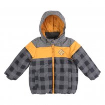 Серая куртка для мальчика PlayToday Baby 187001