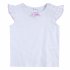 Розовый комплект: футболка, полукомбинезон текстильный для девочки PlayToday Baby 188868, вид 5 превью