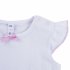 Розовый комплект: футболка, полукомбинезон текстильный для девочки PlayToday Baby 188868, вид 7 превью