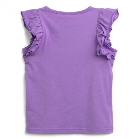 Фиолетовая футболка для девочки PlayToday 192034, вид 4