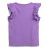 Фиолетовая футболка для девочки PlayToday 192034, вид 4 превью