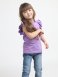 Фиолетовая футболка для девочки PlayToday 192034, вид 5 превью