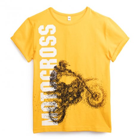 Желтая футболка для мальчика S'COOL 193090, вид 1