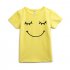 Желто-зеленая футболка для девочки S'COOL 194082, вид 1 превью