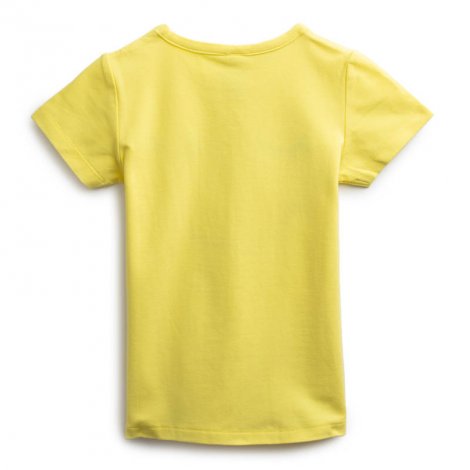 Желто-зеленая футболка для девочки S'COOL 194082, вид 2