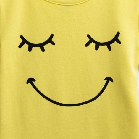 Желто-зеленая футболка для девочки S'COOL 194082, вид 3