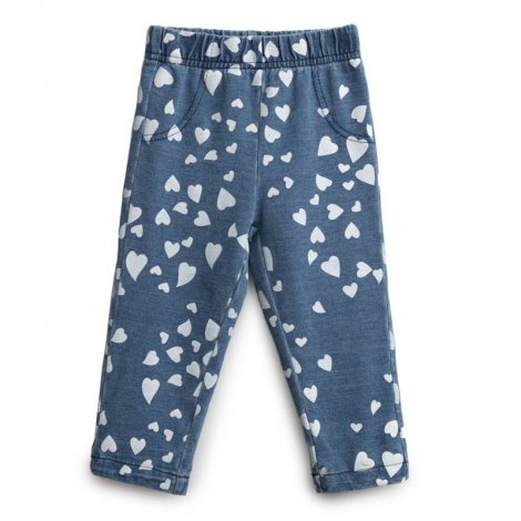 Голубые брюки для девочки PlayToday Baby 198804, вид 1