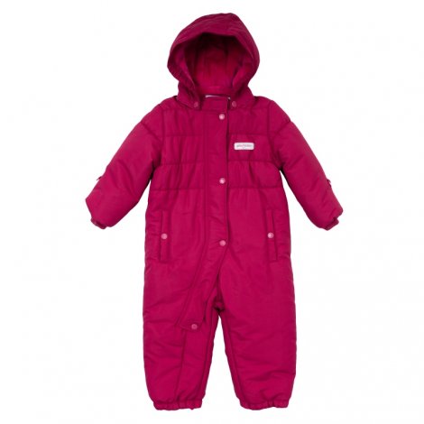 Малиновый комбинезон зимний для девочки PlayToday Baby 368092, вид 1